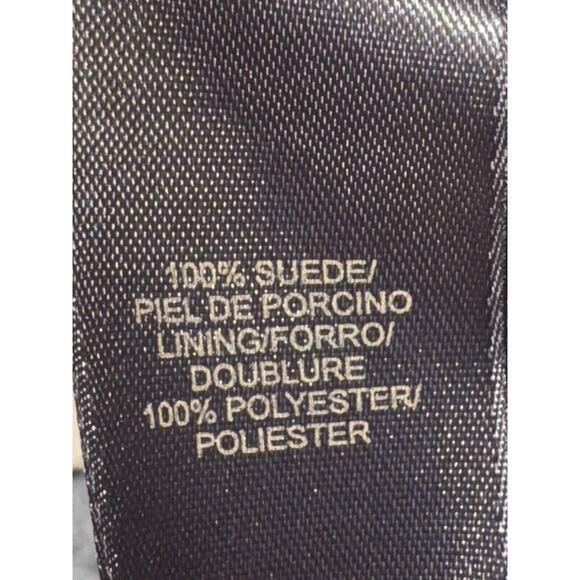 Liz Claiborne Suede Jacket Women 14W 3 Button - Picture 14 of 15